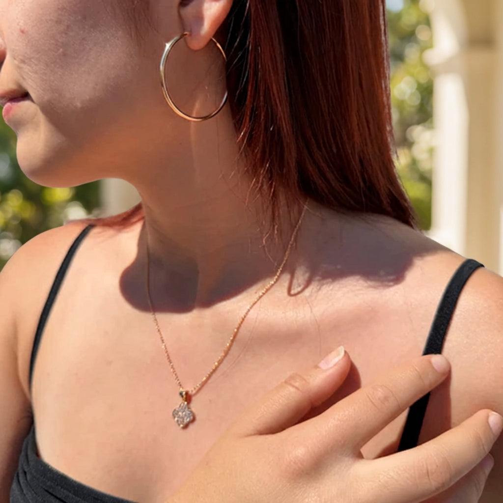 Aros Minimal - Oro Goldfilled Rosa – Silver Ice 03