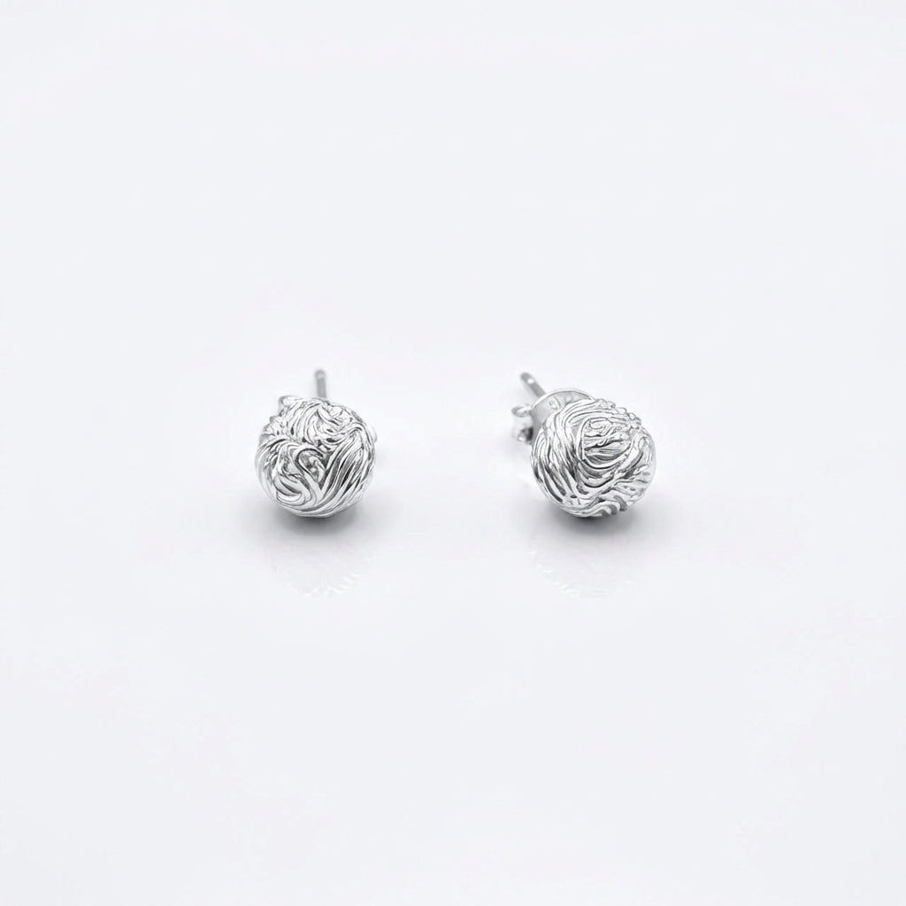 Aros Esfera Aurora - Plata 925 – Silver Ice 02