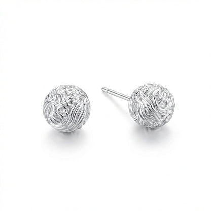 Aros Esfera Aurora - Plata 925 – Silver Ice 01