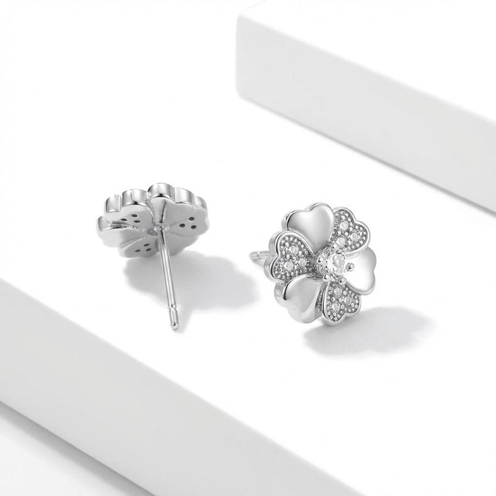 Aros Flor Pavé - Plata 925 – Silver Ice 02