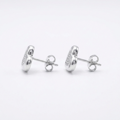 Aros Corazón Glam - Plata 925 – Silver Ice 02