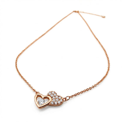 Cadena Lazos de Amor - Oro Goldfilled Rosa – Silver Ice 03