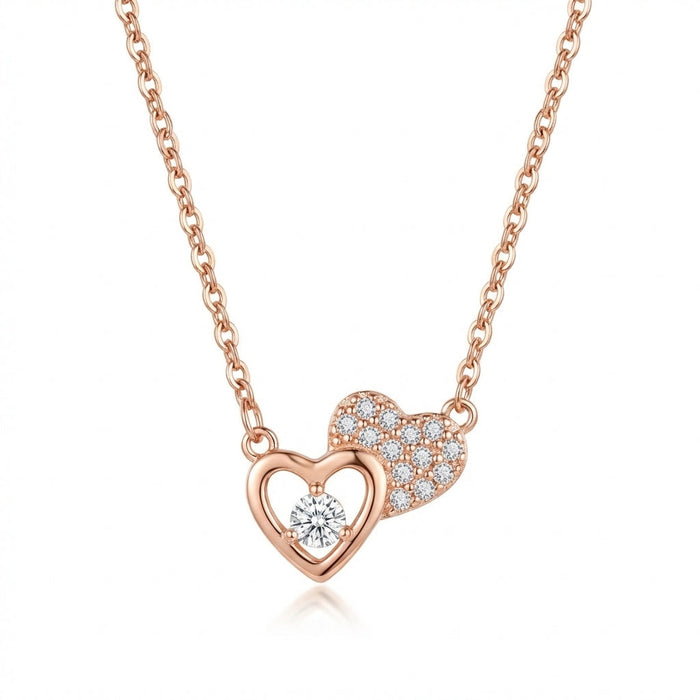 Cadena Lazos de Amor - Oro Goldfilled Rosa – Silver Ice 01