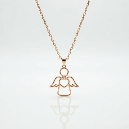 Cadena Ángel de Luz - Oro Goldfilled Rosa – Silver Ice 01