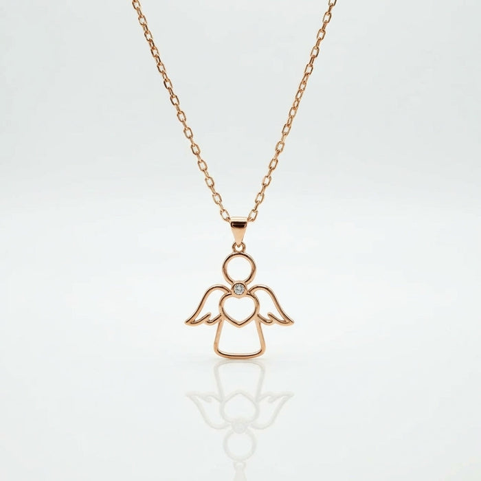 Cadena Ángel de Luz - Oro Goldfilled Rosa – Silver Ice 01