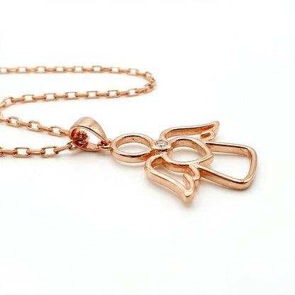 Cadena Ángel de Luz - Oro Goldfilled Rosa – Silver Ice 05