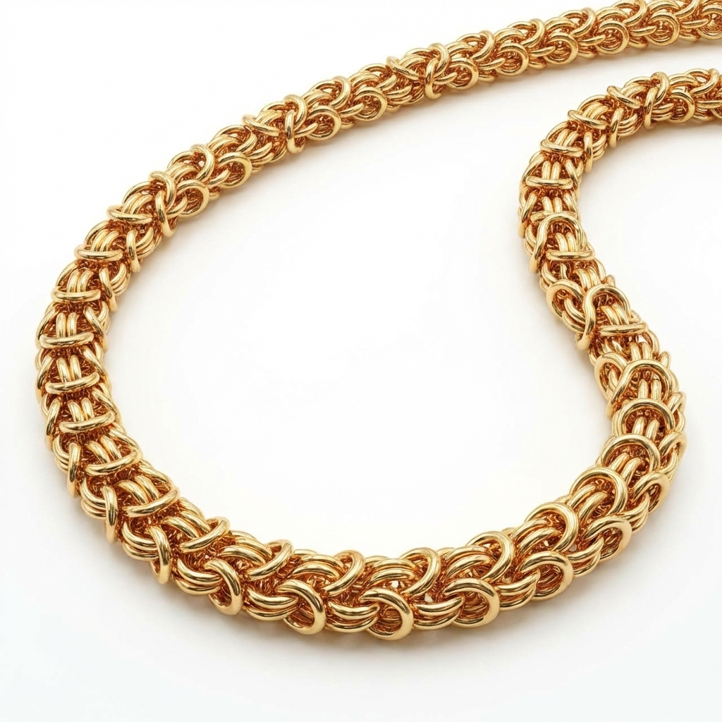 Cadena Camino del Inca Oro Goldfilled – 4 mm – Silver Ice 01