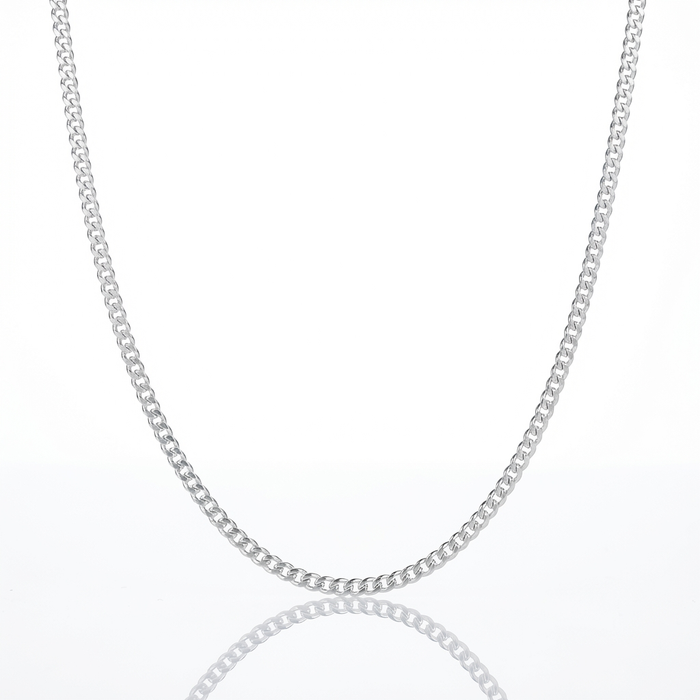 Cadena Grumet 4mm – Silver Ice 01