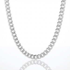 Cadena Grumet Plata 925 - 7mm