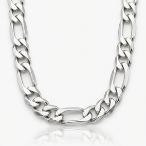 Cadena Fígaro Plata 925 - 10 mm