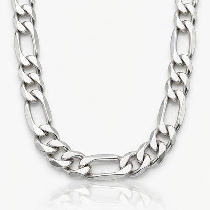Cadena Fígaro - 10 mm – Silver Ice 01