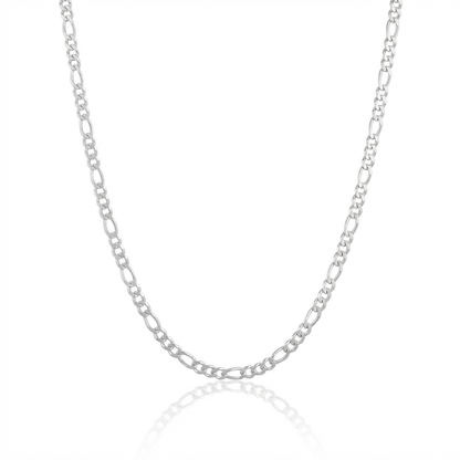 Cadena Fígaro - 4 mm – Silver Ice 01