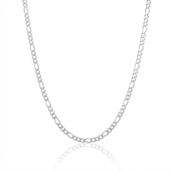 Cadena Fígaro - 4 mm – Silver Ice 01