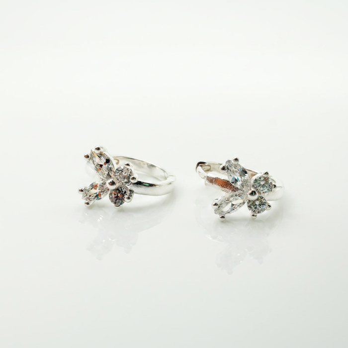 Aros Shine Wings Plata 925 – Silver Ice 02