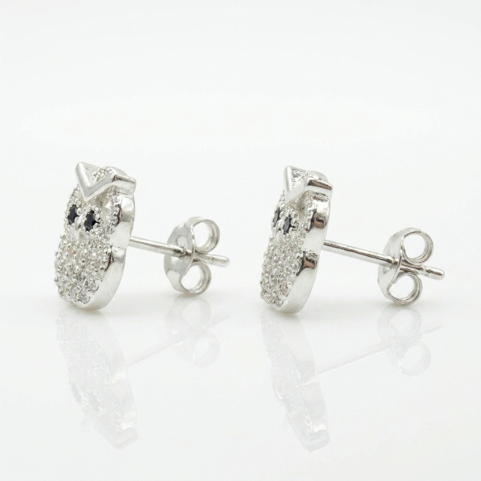 Aros Destello Nocturno Plata 925 – Silver Ice 02