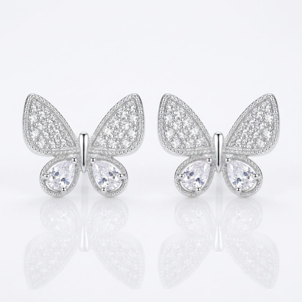 Aros Alas de Luz Plata 925 – Silver Ice 04