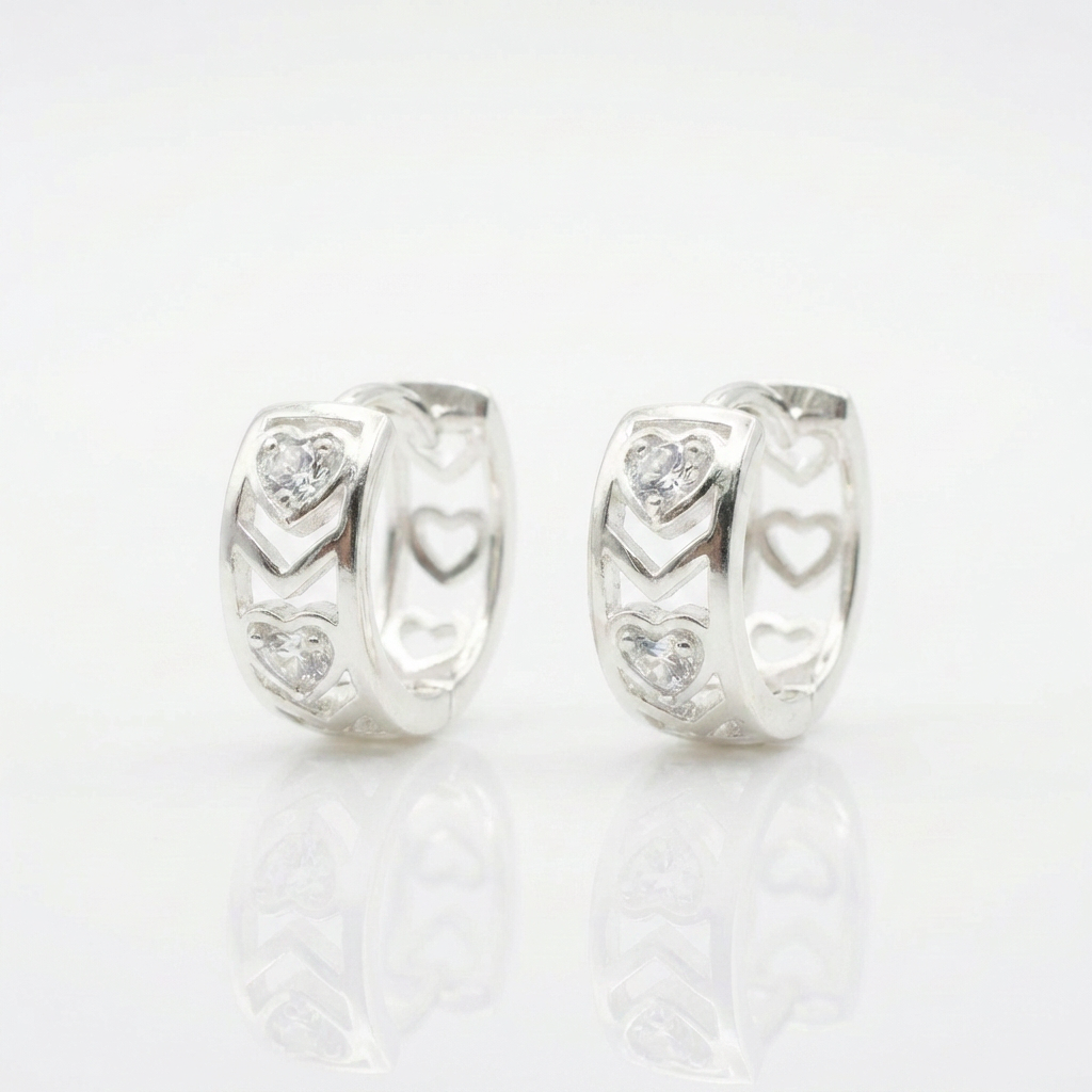 Aros Romance Plata 925 – Silver Ice 01