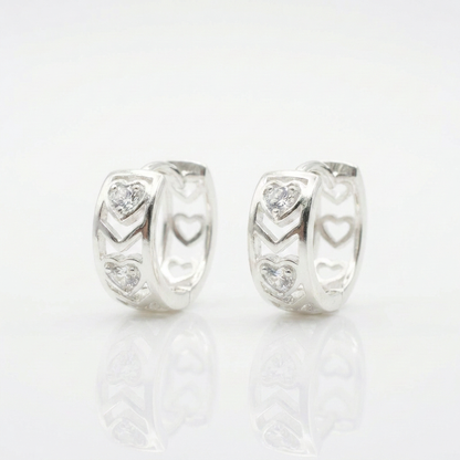 Aros Romance Plata 925 – Silver Ice 01