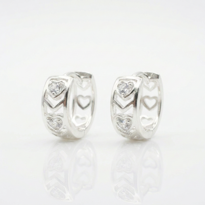 Aros Romance Plata 925 – Silver Ice 01