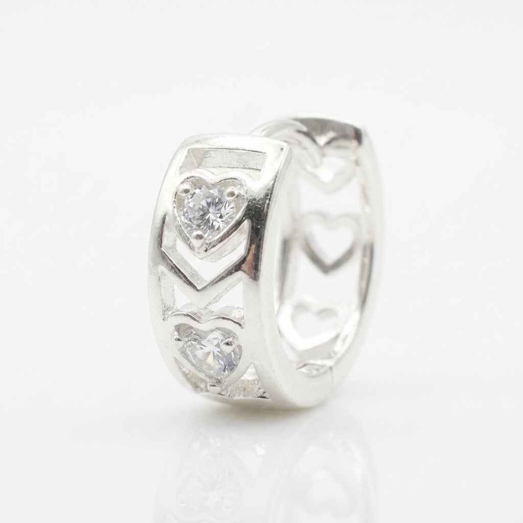 Aros Romance Plata 925 – Silver Ice 03