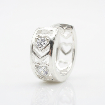 Aros Romance Plata 925 – Silver Ice 03