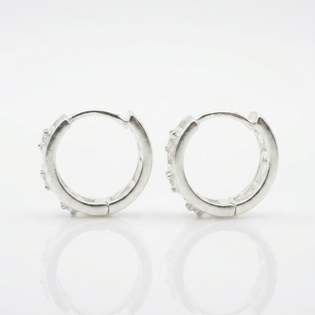 Aros Romance Plata 925 – Silver Ice 04