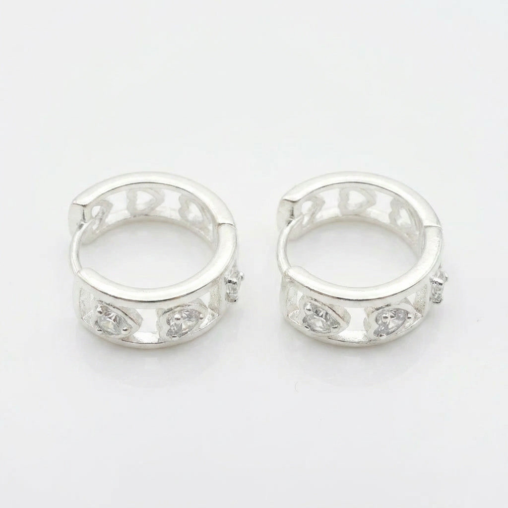 Aros Romance Plata 925 – Silver Ice 02