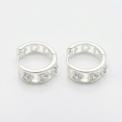 Aros Romance Plata 925 – Silver Ice 02