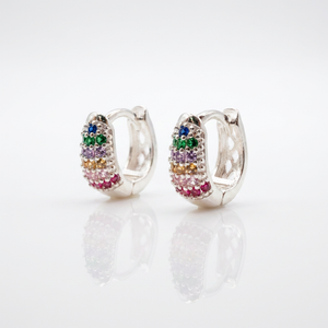 Aros Nébula Micro circones Plata 925
