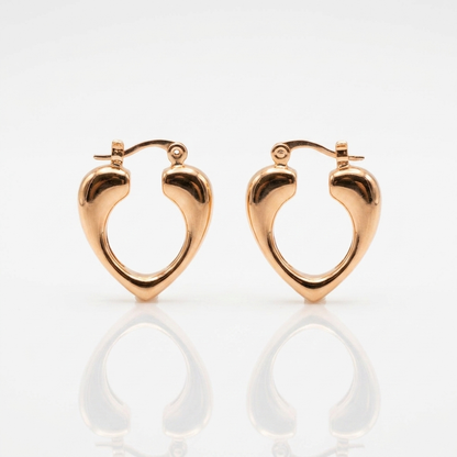 Aros Elipse Oro Goldfilled Rosa – Silver Ice 05