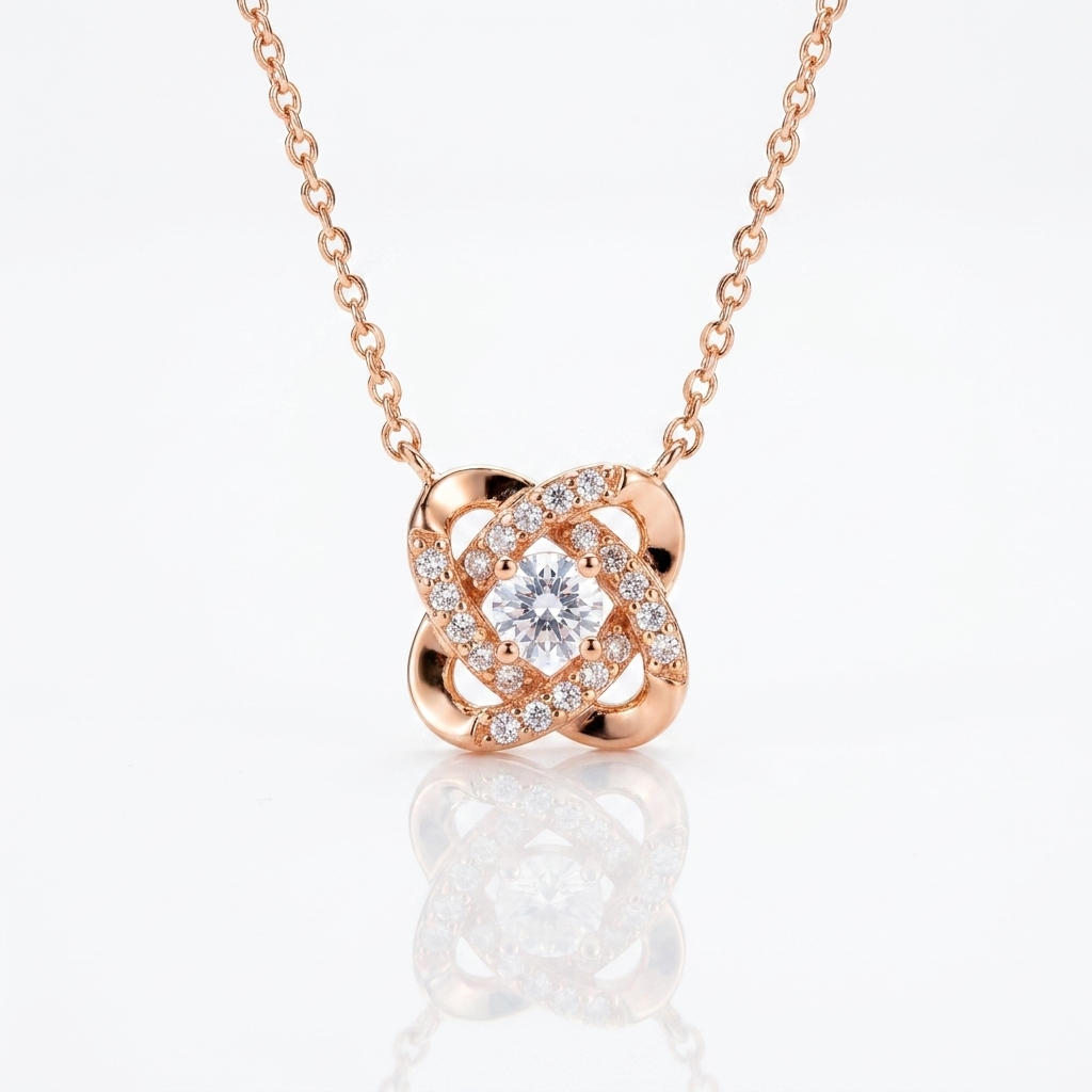 Cadena Alma Oro Goldfilled Rosa – Silver Ice 01