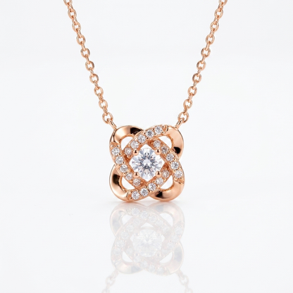 Cadena Alma Oro Goldfilled Rosa – Silver Ice 01