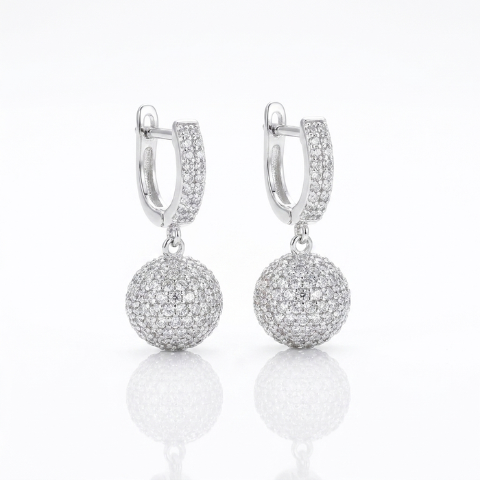 Aros Stella Plata 925 – Silver Ice 01