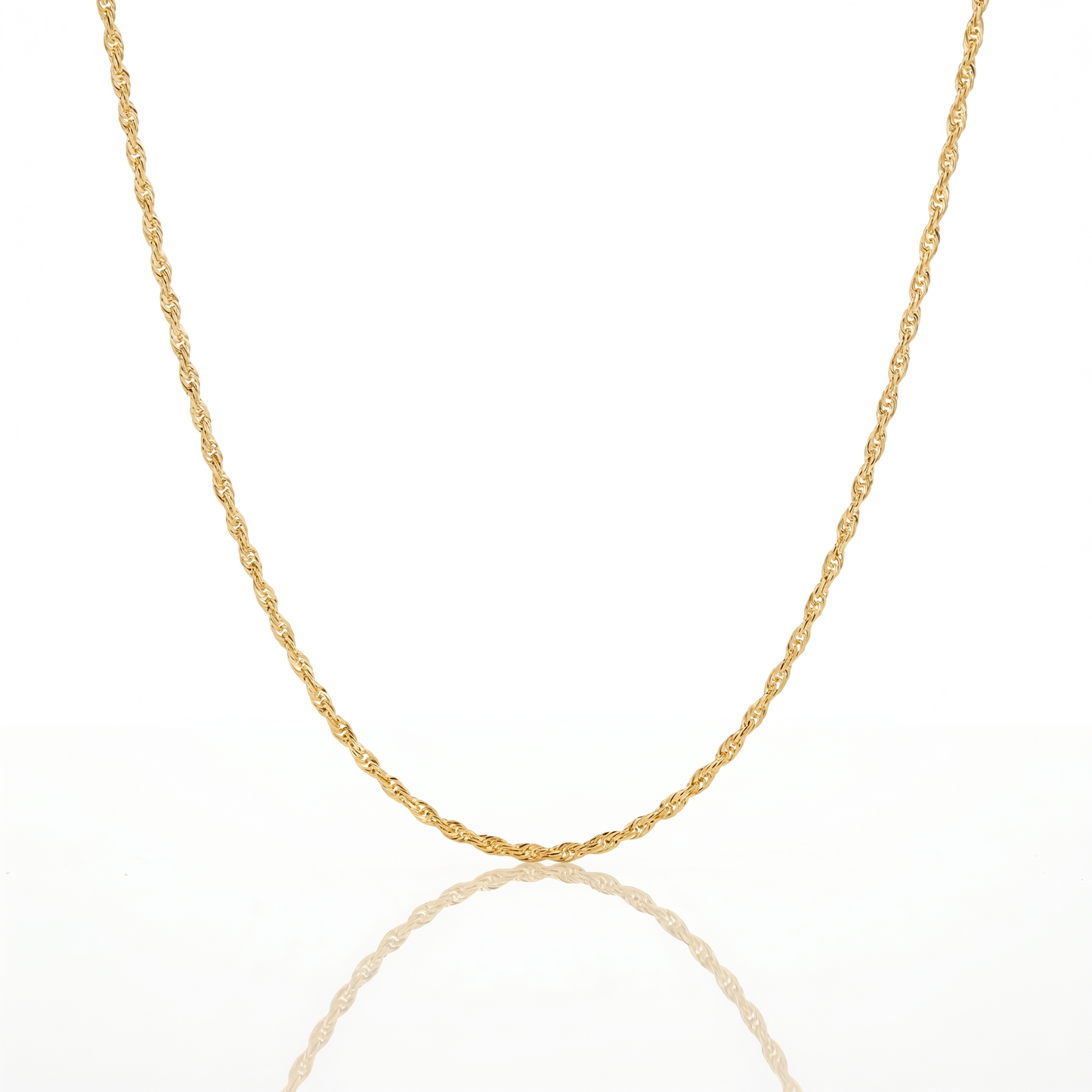 Cadena Turbillón Oro – 2 mm – Silver Ice 01