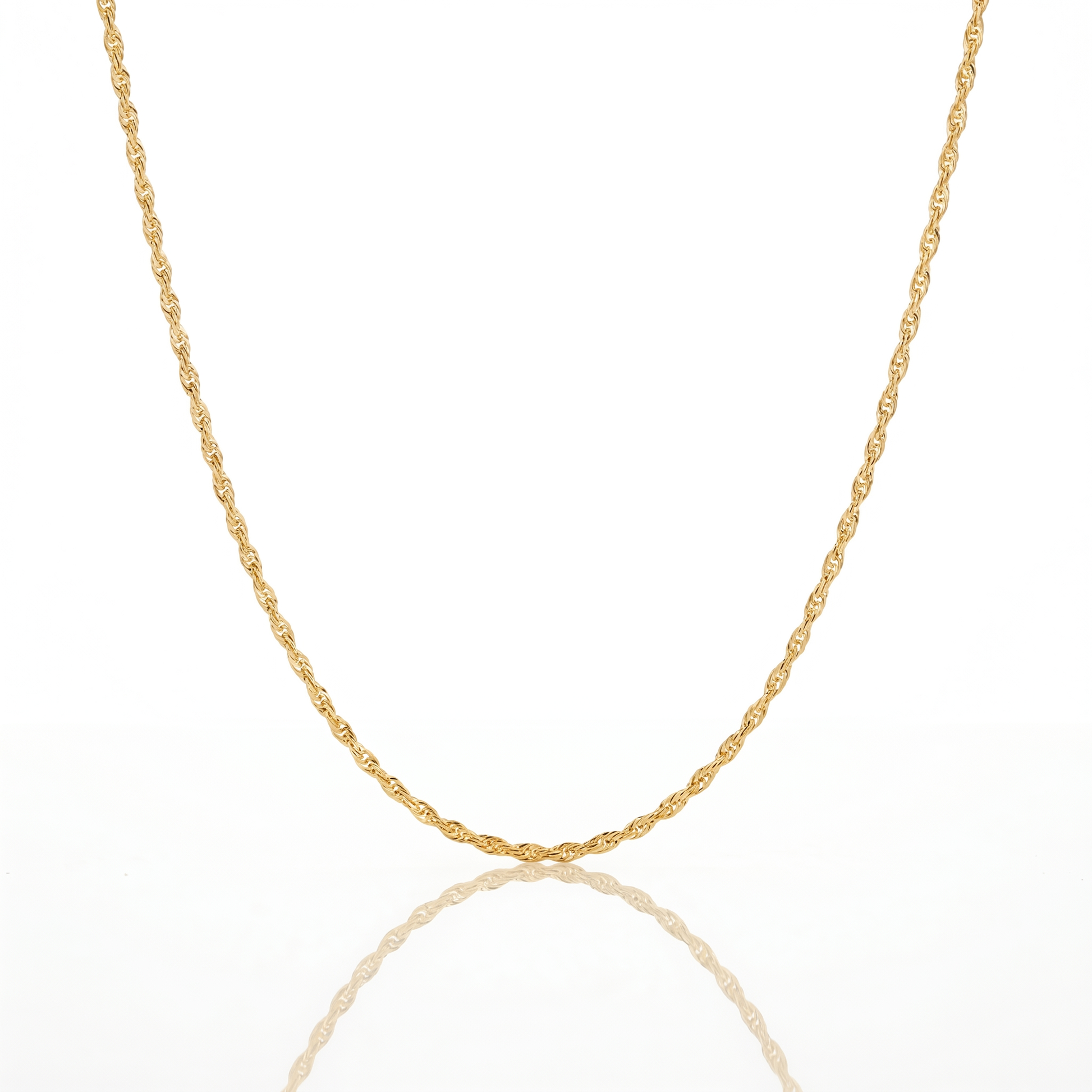 Cadena Turbillón Oro – 2 mm – Silver Ice 01