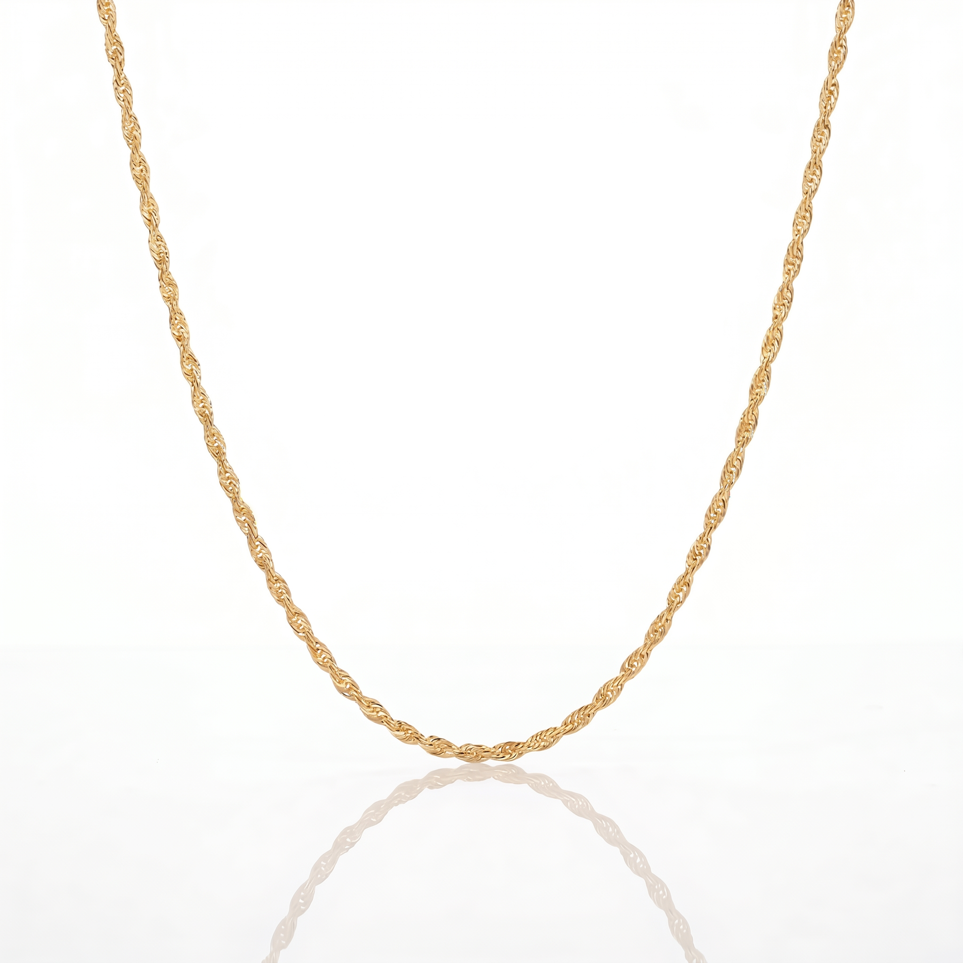 Cadena Turbillón Oro – 3 mm – Silver Ice 01