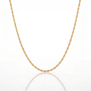 Cadena Turbillón Oro Goldfilled – 3 mm