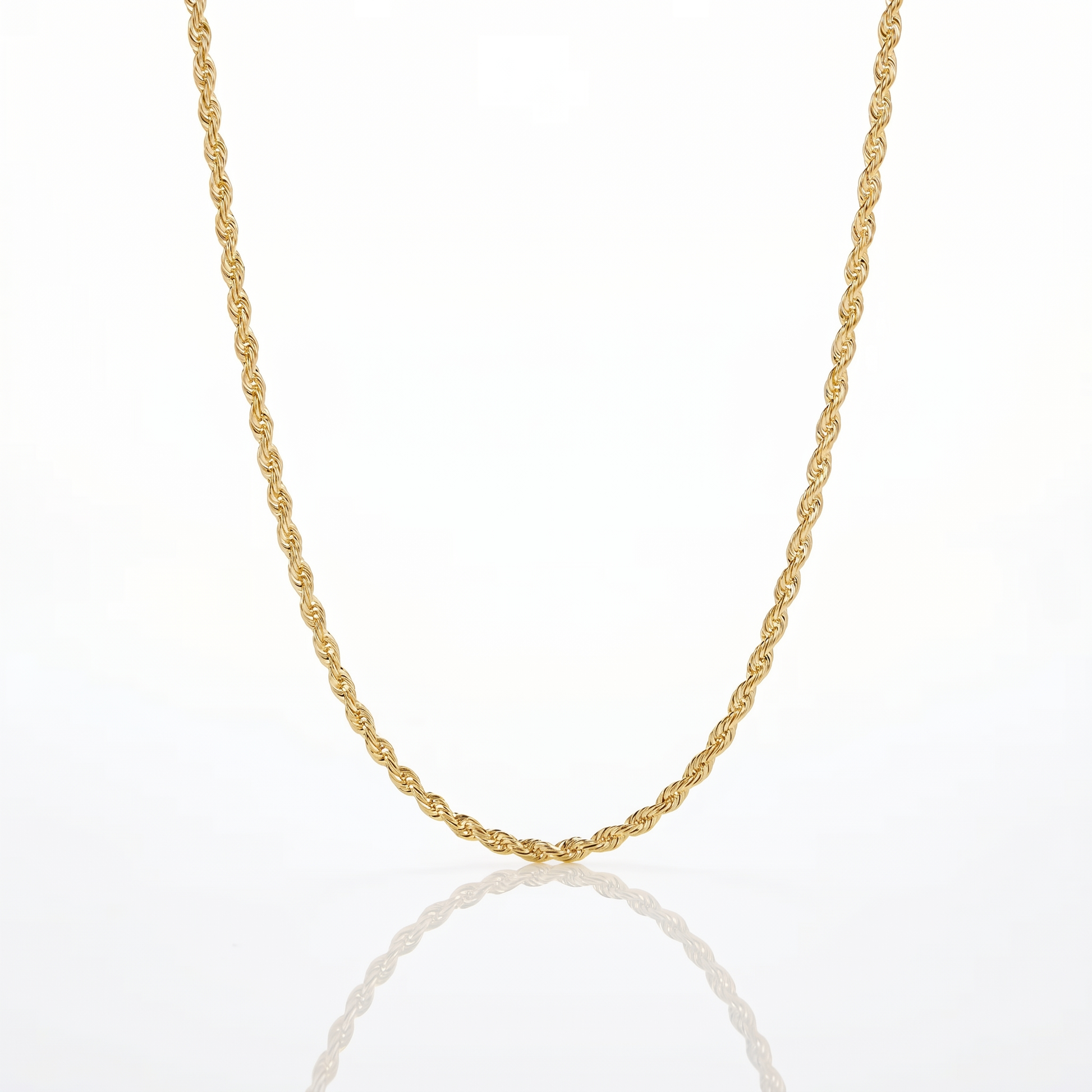Cadena Turbillón Oro – 4 mm – Silver Ice 01