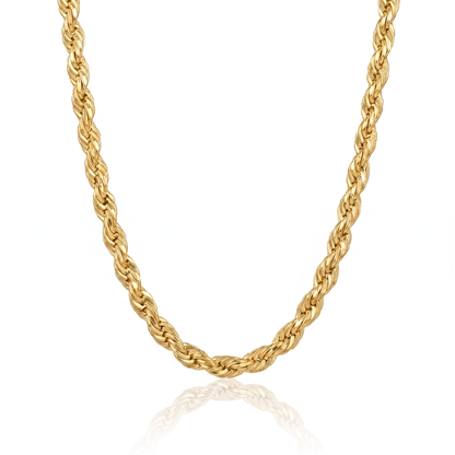 Cadena Turbillón Oro – 6 mm – Silver Ice 01