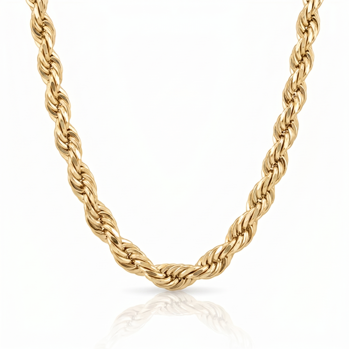 Cadena Turbillón Oro – 7 mm – Silver Ice 01