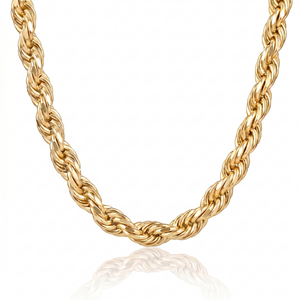 Cadena Turbillón Oro Goldfilled – 8mm