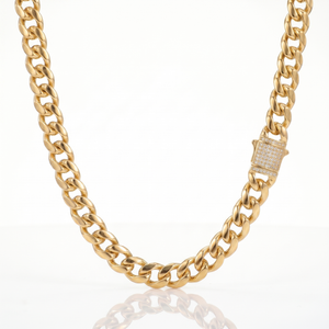 Cadena Cubana Oro Goldfilled – 10 mm
