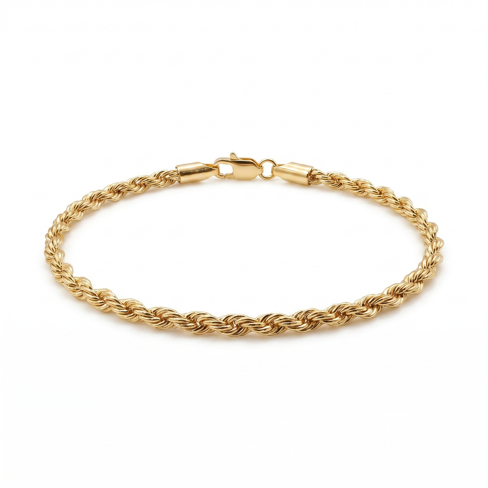 Pulsera Turbillón Oro Goldfilled – 2,5mm – Silver Ice 02