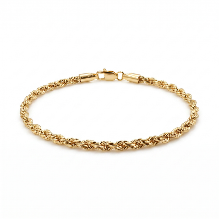 Pulsera Turbillón Oro Goldfilled – 2,5mm – Silver Ice 02