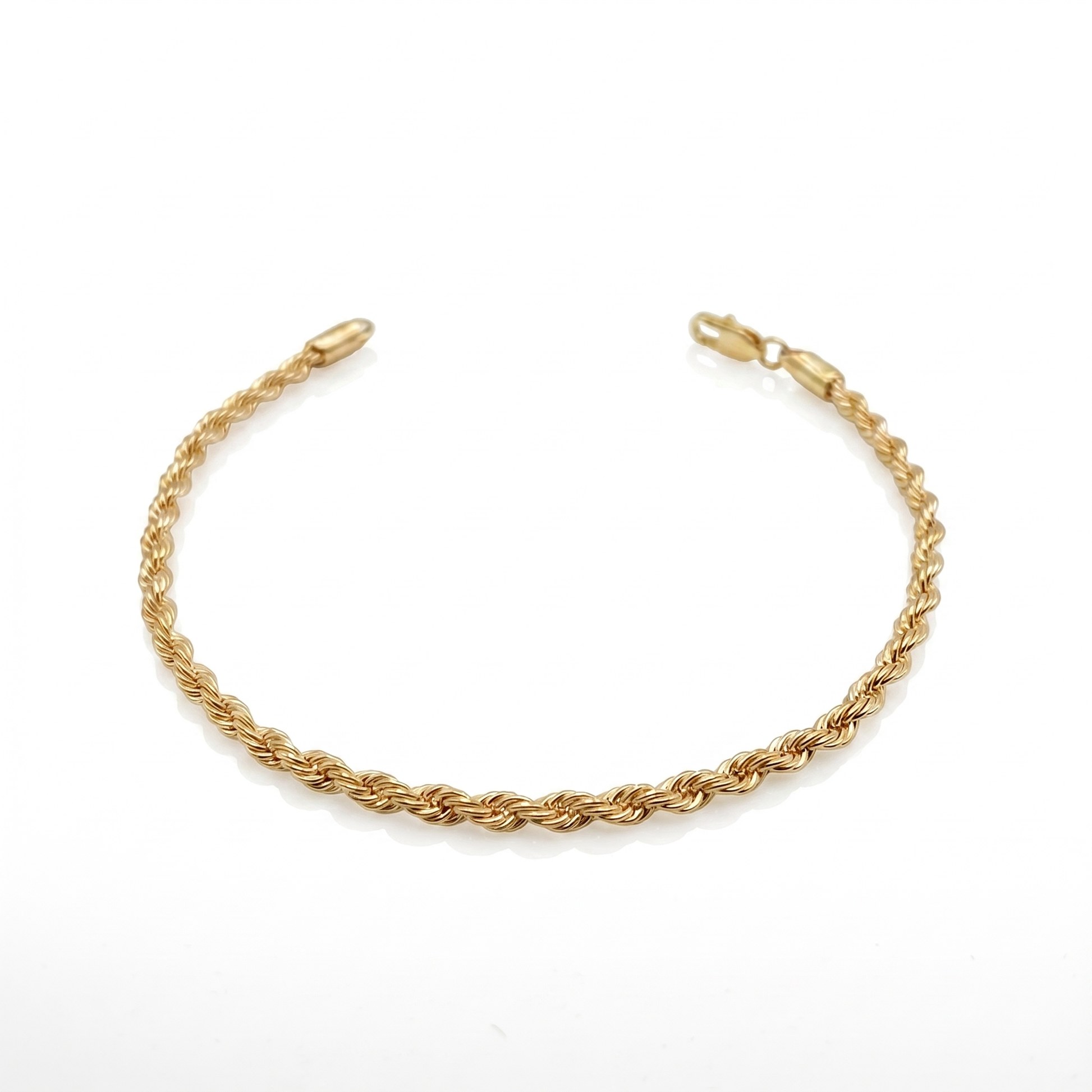 Pulsera Turbillón Oro Goldfilled – 2,5mm – Silver Ice 01