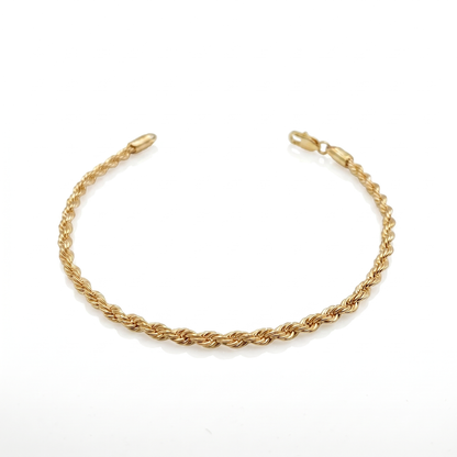 Pulsera Turbillón Oro Goldfilled – 2,5mm – Silver Ice 01