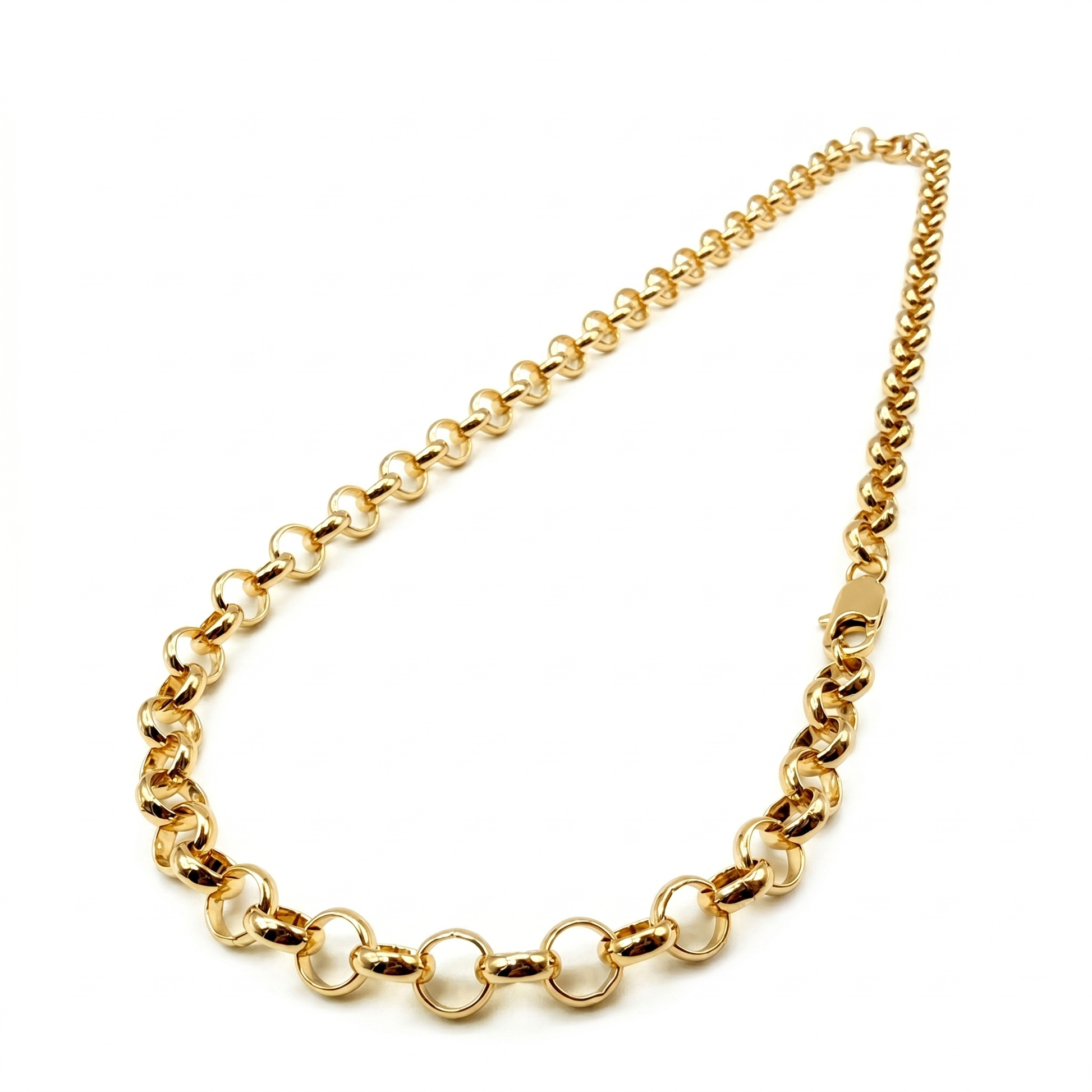 Cadena Rolo Oro Goldfilled – 7mm – Silver Ice 02