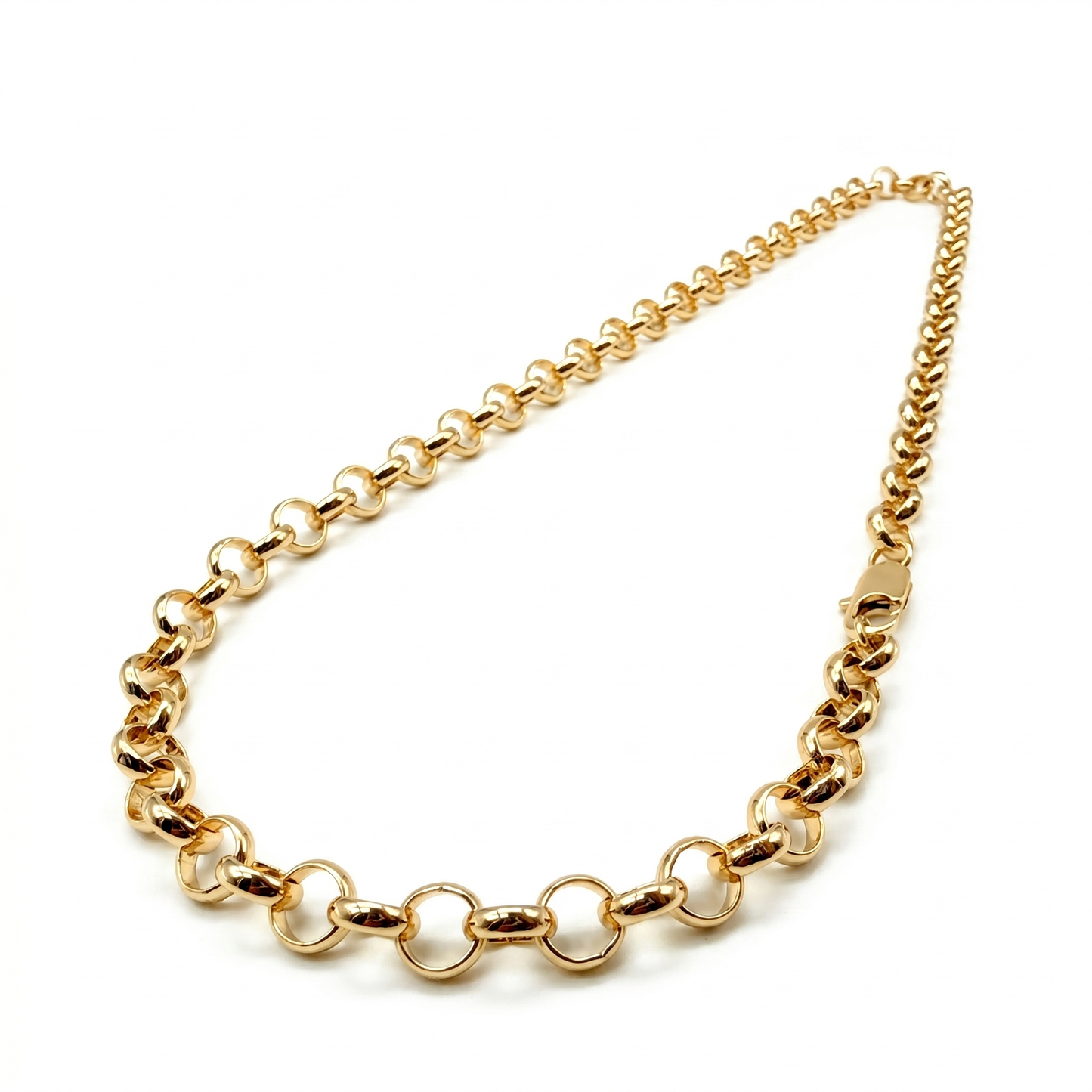 Cadena Rolo Oro Goldfilled – 7mm – Silver Ice 01