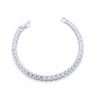 Pulsera Tennis con Circones Plata 925 - 5mm