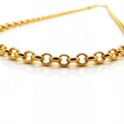 Cadena Rolo Oro Goldfilled – 60 cm x 2 mm
